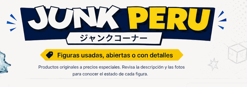 JUNK Perú · artículos originales usados o de segundo uso